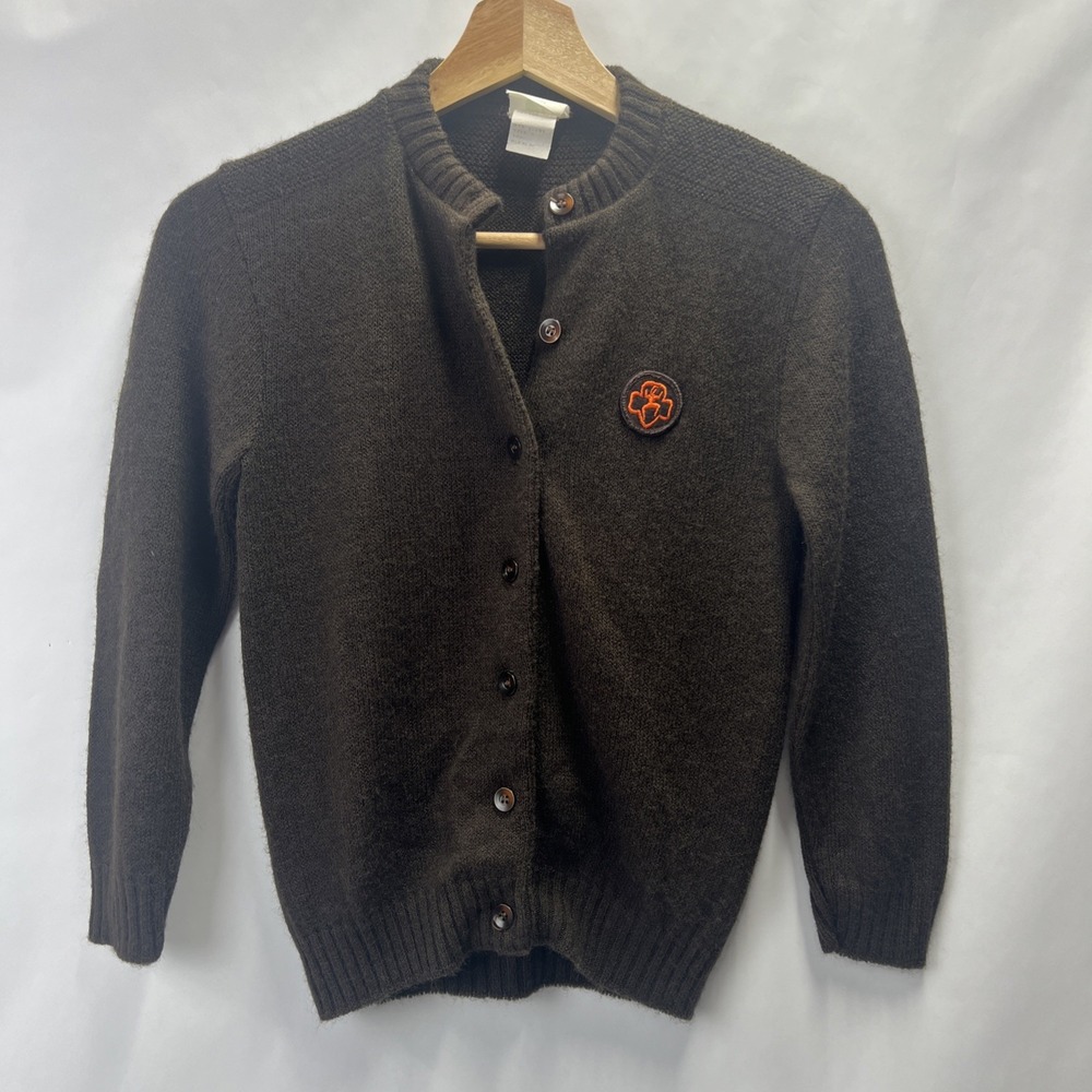 Vintage 90's Girl Scouts of America sweater USA kids size M medium